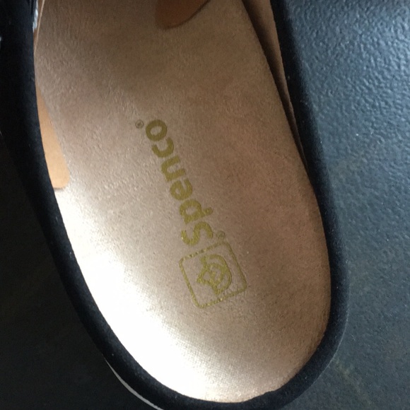 Brand New Black Spenco Size 8 1/2W Slip Ons - Picture 5 of 8